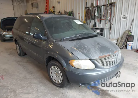 2002 Chrysler Town & Country Lx из США, поврежденный, VIN 2C4GP44392R501807